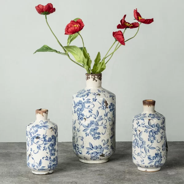 Wholesale Mgo Antique Flower Vases: Superior Design With Excellent Stamping Pattern - Image 5