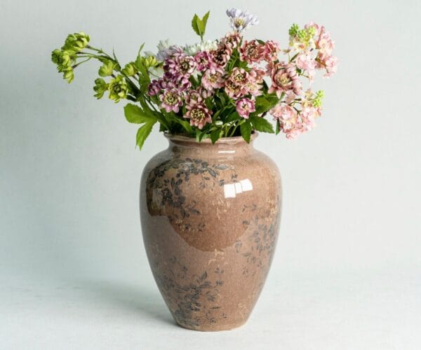 Wholesale Elegant Brown Ceramic Vases (2)