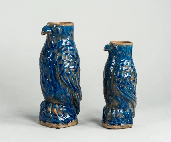 Ceramic Vintage Bird Vase (3)