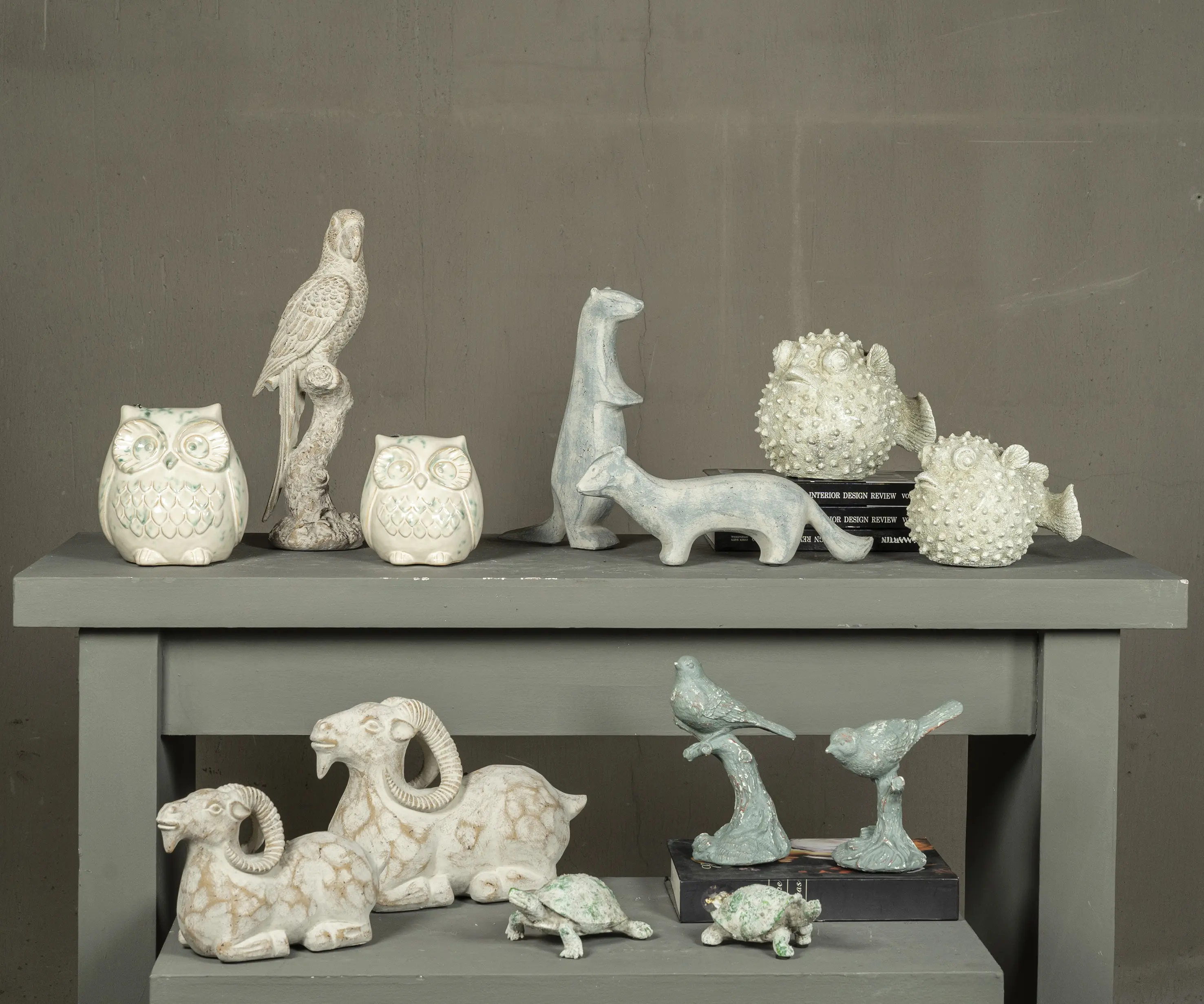 Ceramic decor - sculptures