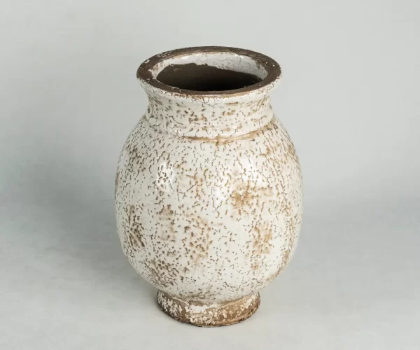 Custom Classic Textured Ceramic Vase (3)