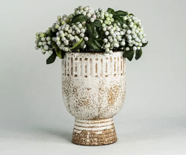 Rustic Textured Planter Pot (2)