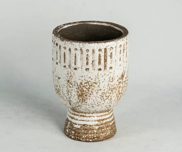 Rustic Textured Planter Pot (3)