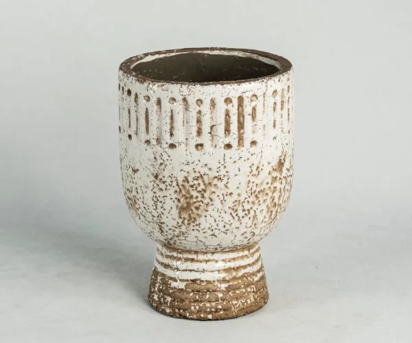 Rustic Textured Planter Pot (4)