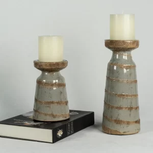 复古陶瓷烛台 (1)