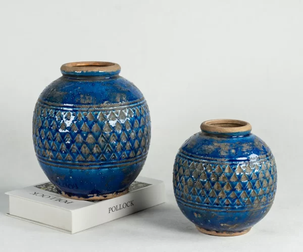 wholesale retro ceramic round vase (2)