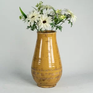 Wholesale Yellow Glazed Ceramic Vases​ (1)