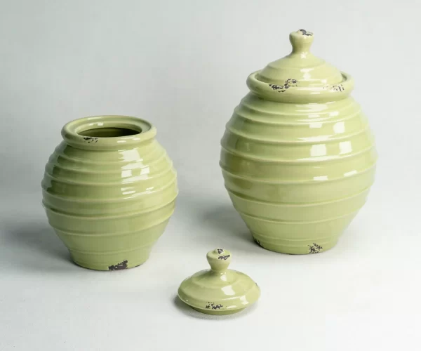 Wholesale Exquisite Ceramic Honey Pot (2)