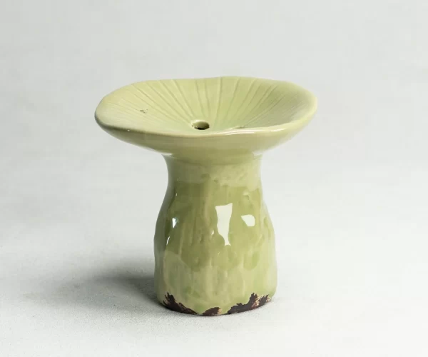 Wholesale Lotus Leaf Shaped ceramic vase details (4)