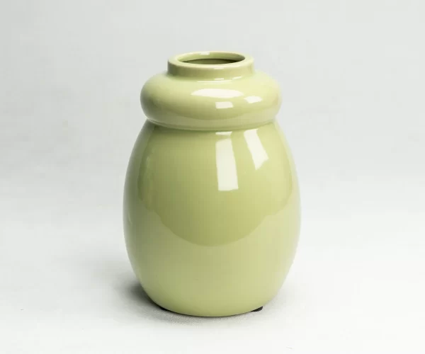 Wholesale Minimalist Modern Green Ceramic Vase (7)