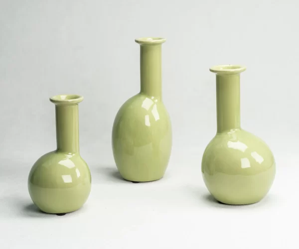 Wholesale Olive Green Ceramic Vase (3)
