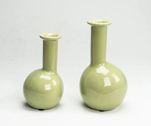 Wholesale Olive Green Ceramic Vase (4)