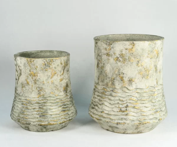 Elegant Fiber Cement Plant Pots (2)