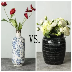 What Are the Differences Between Ceramic Vases and Flower Pots