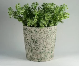 卸売繊維セメントプランター模造石仕上げ (1)