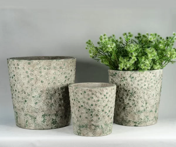Wholesale Fiber Cement Planter with Imitation Stone Finish (2)