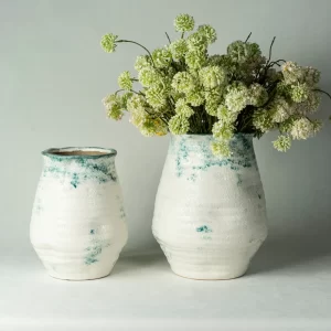 卸売手作りの陶磁器の花瓶 (1)