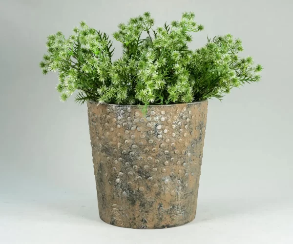 Wholesale Large Brown Rustic Plant Pots (2)