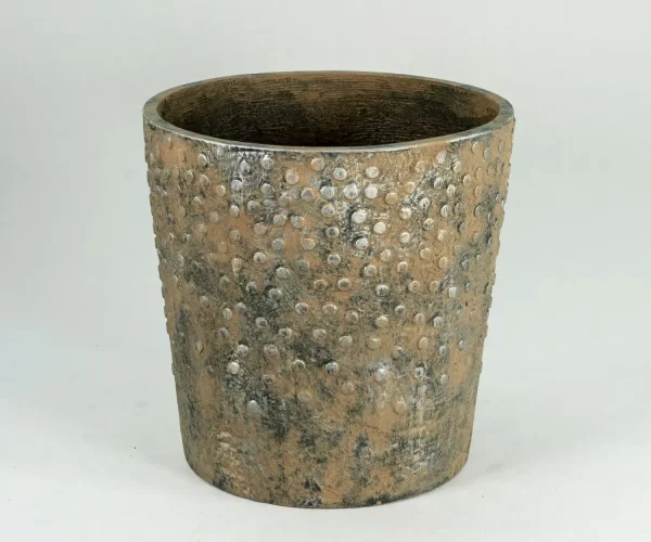 Wholesale Large Brown Rustic Plant Pots (4)