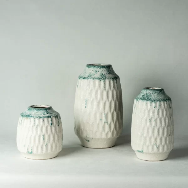 Wholesale modern decorative textured vases (1)
