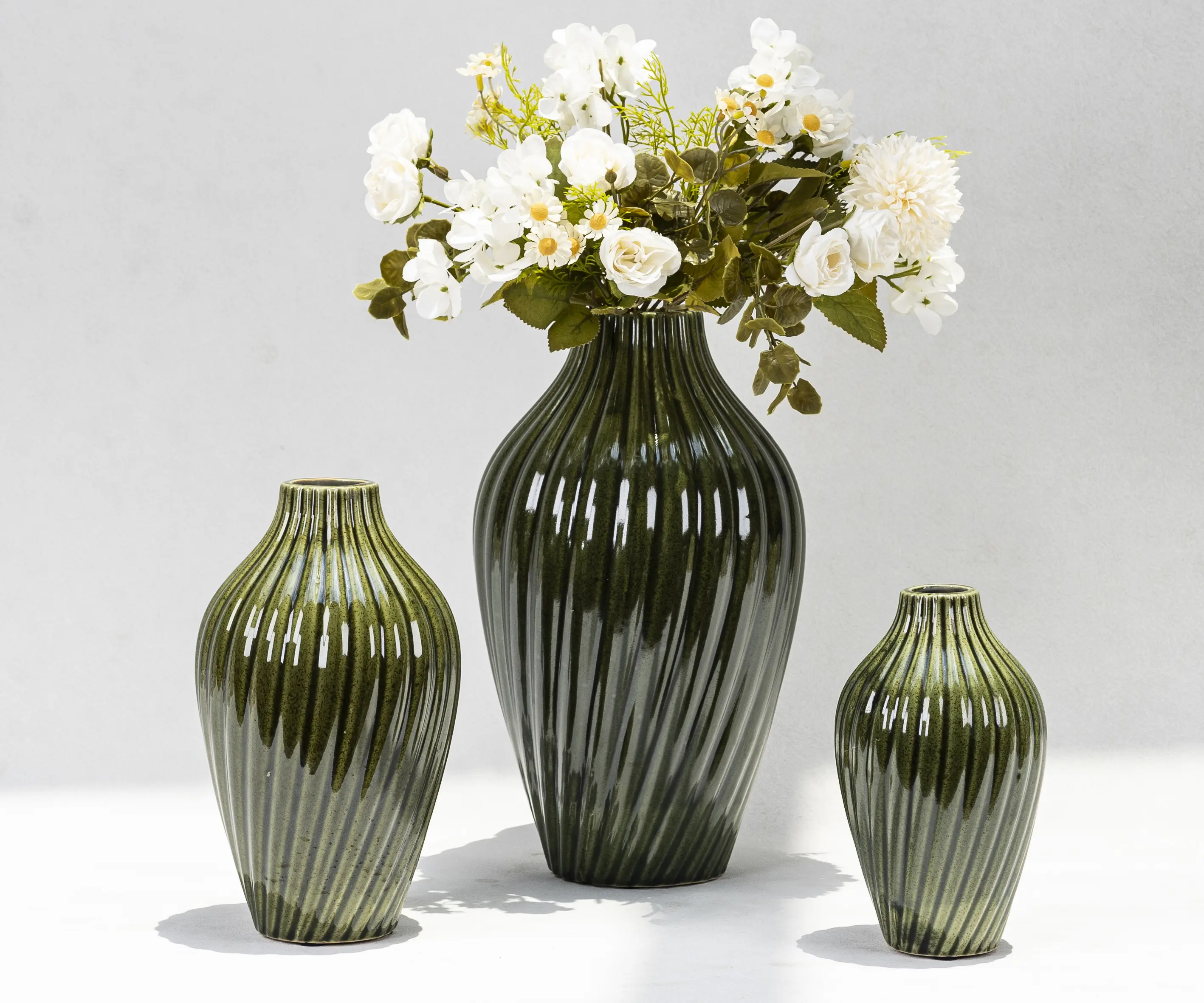Classic Elegance Ceramic Vase Series (1)