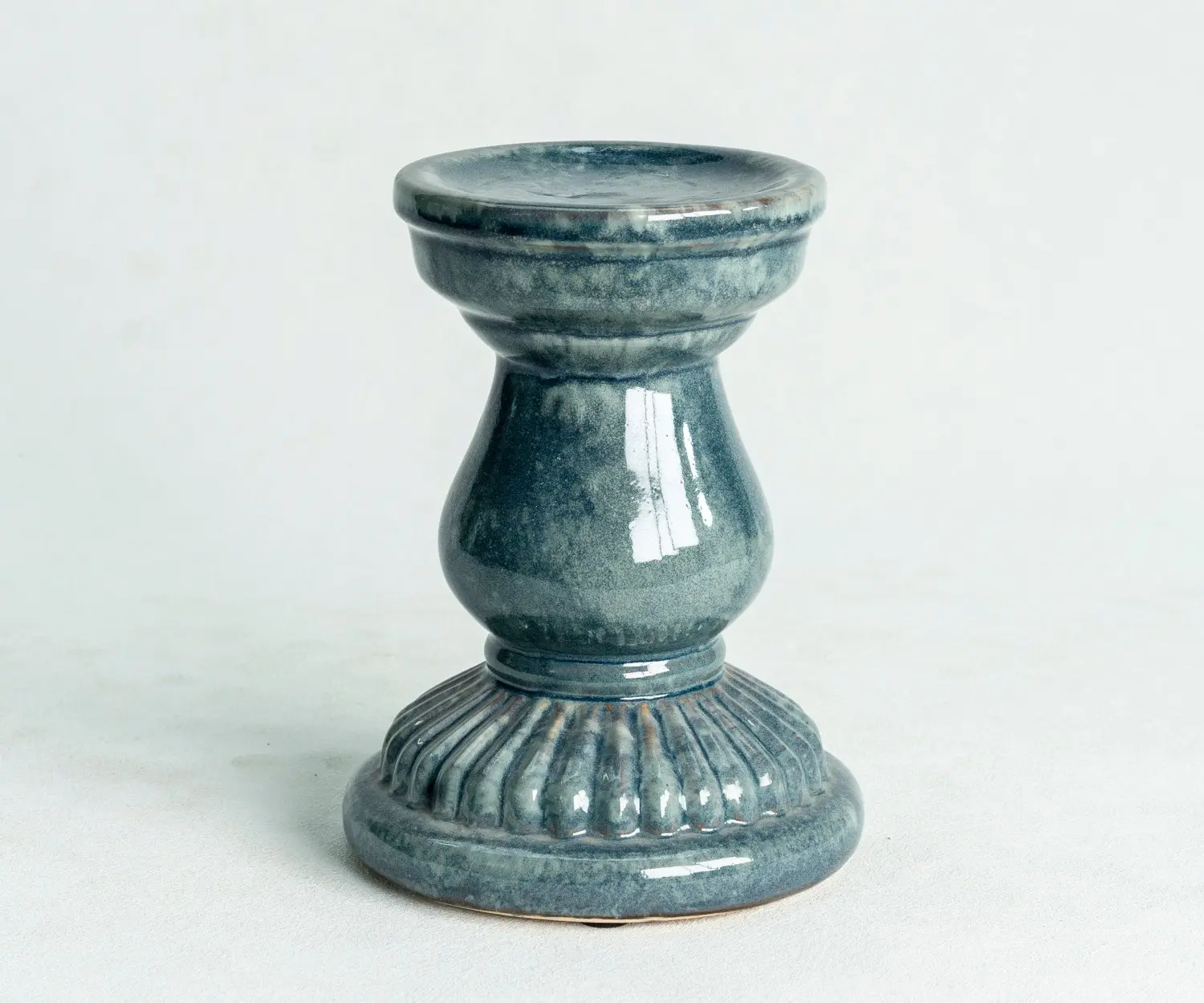 Deep Blue Candle Holder Display (1)