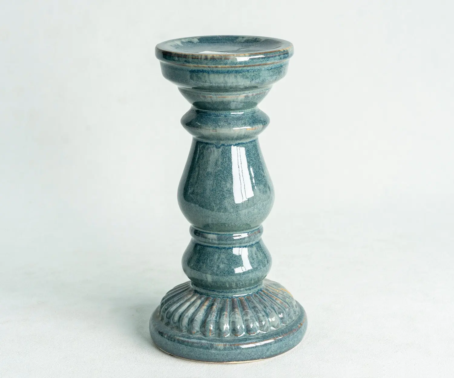 Deep Blue Candle Holder Display (2)