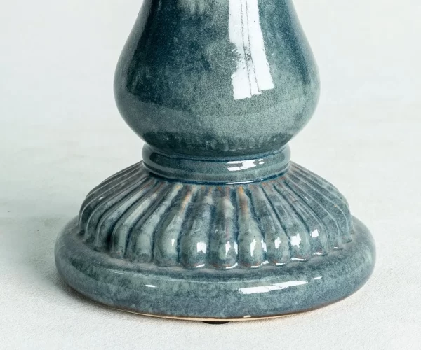Wholesale Deep Blue Ceramic Candle Holder (5)