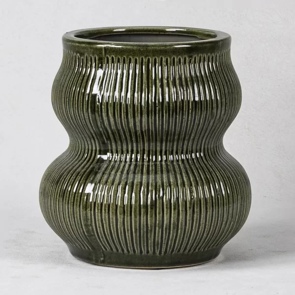 Wholesale Gourd Shape Ceramic Vase (1)