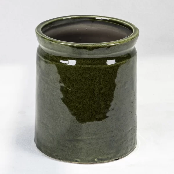 Wide Mouth Ceramic Vase A37945-LE35-A01 (1)