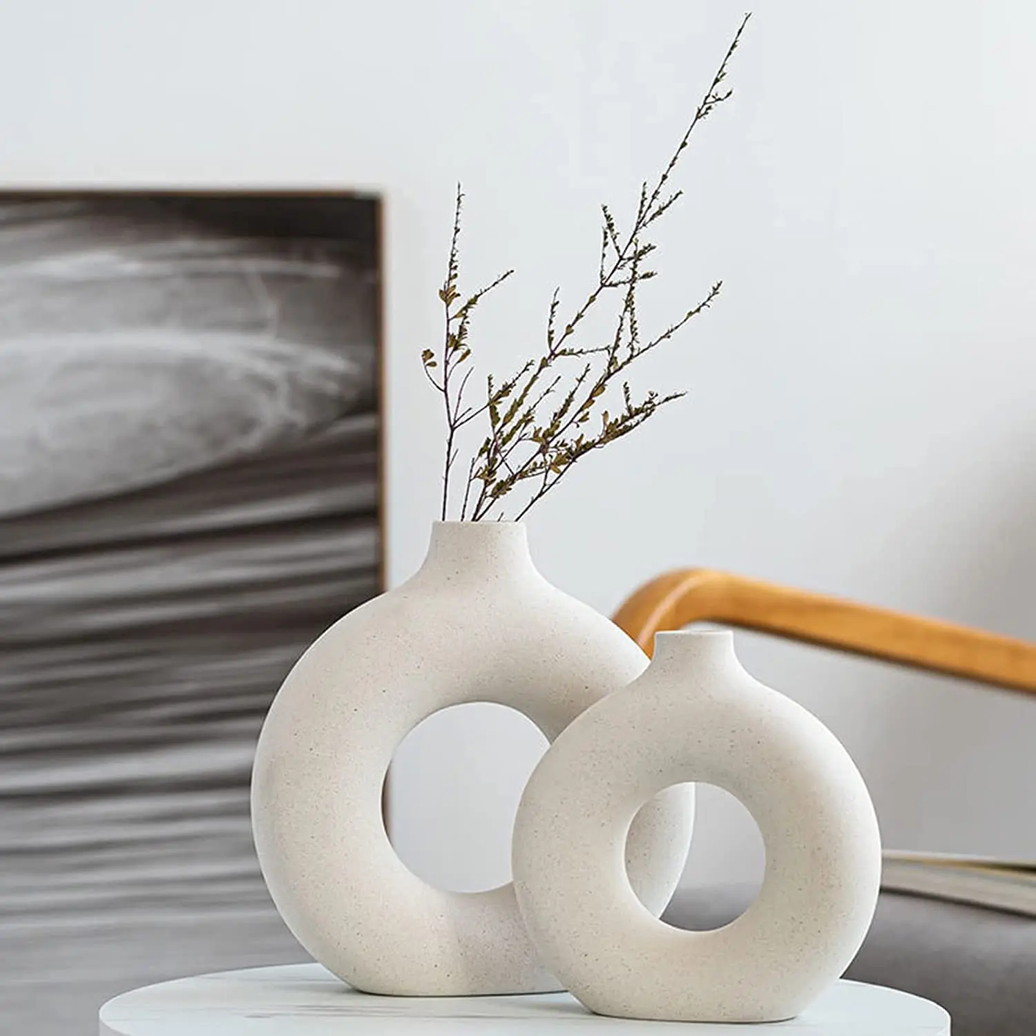 modern ceramic vase