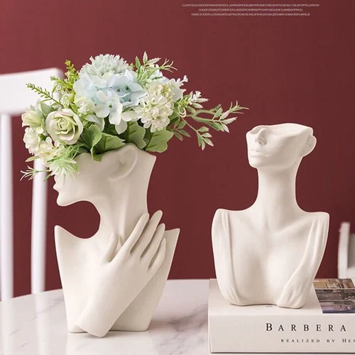 sculptural vase