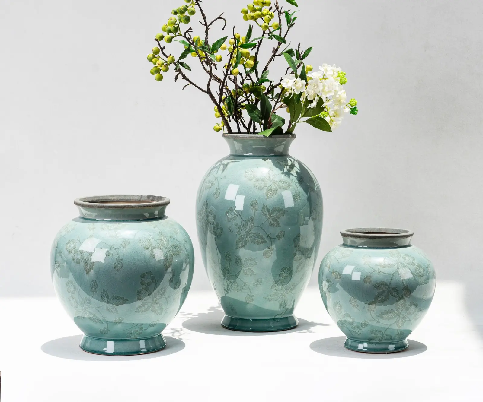 wholesale antique celadon vases (6)