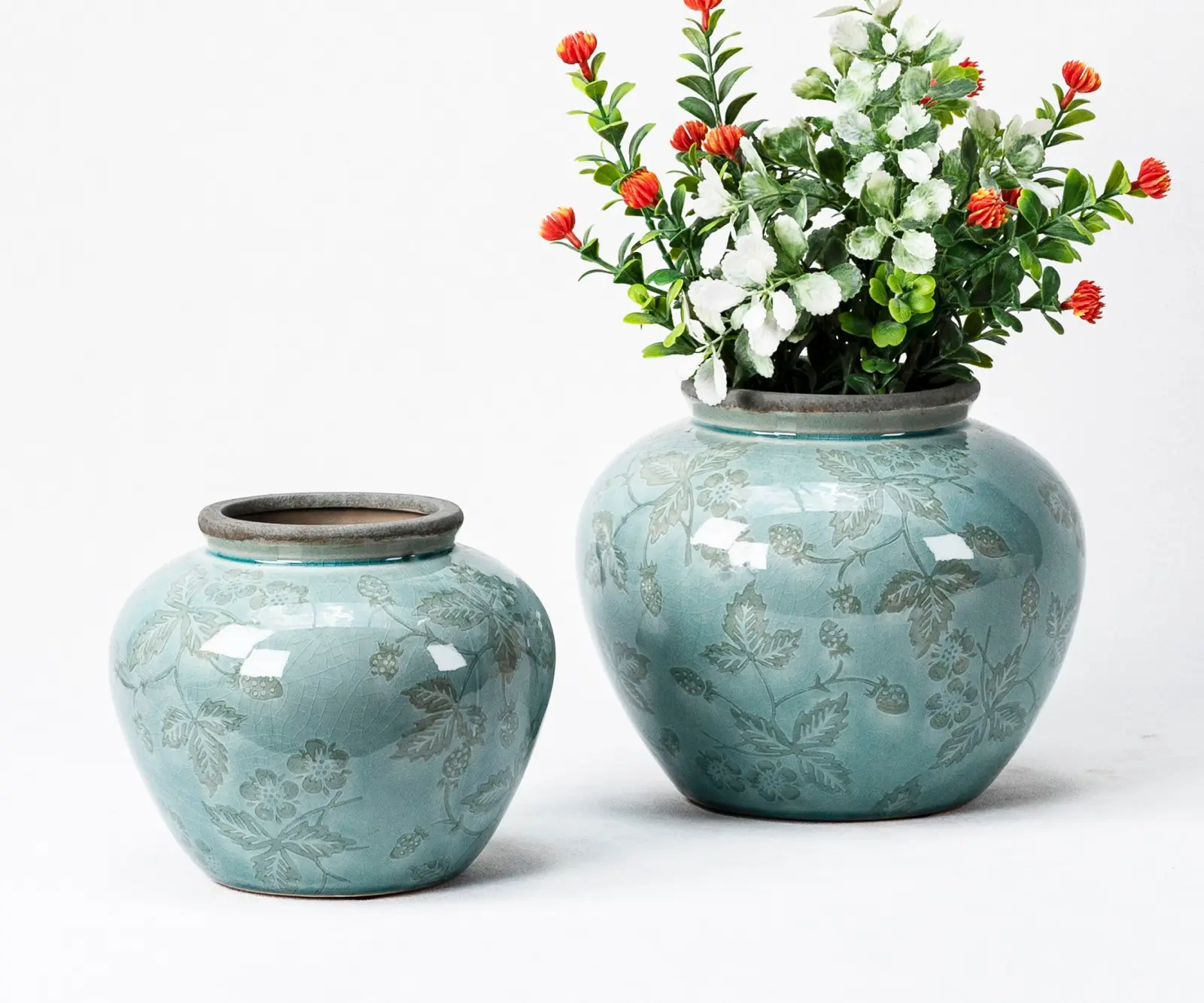 wholesale celadon crackle glaze vases (4)