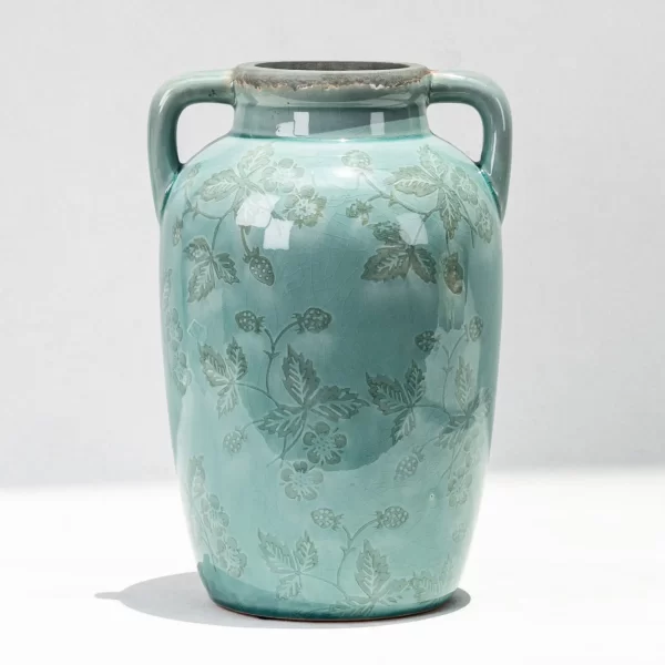 wholesale double-handled celadon vases (2)