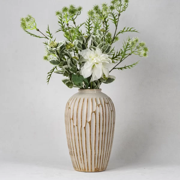 wholesale rustic handmade ceramic vase (1)