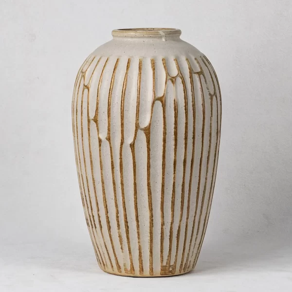 wholesale rustic handmade ceramic vase (2)