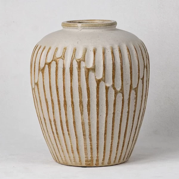 wholesale rustic handmade ceramic vase (3)