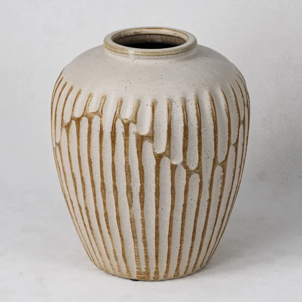 wholesale rustic handmade ceramic vase (4)