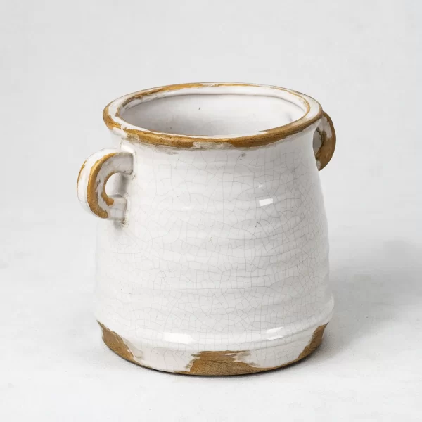 Wholesale Ceramic Vase with Dual Handles - Cracked Glaze Ceramic Vases - 画像 (5)