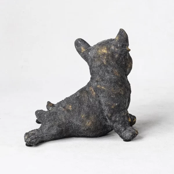 Wholesale Resin Bulldog Figurine – Vintage Finish and Lifelike Details – Image 9