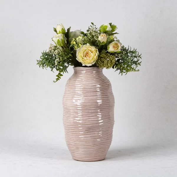 Hand-crafted texture ceramic vases bulk (3)
