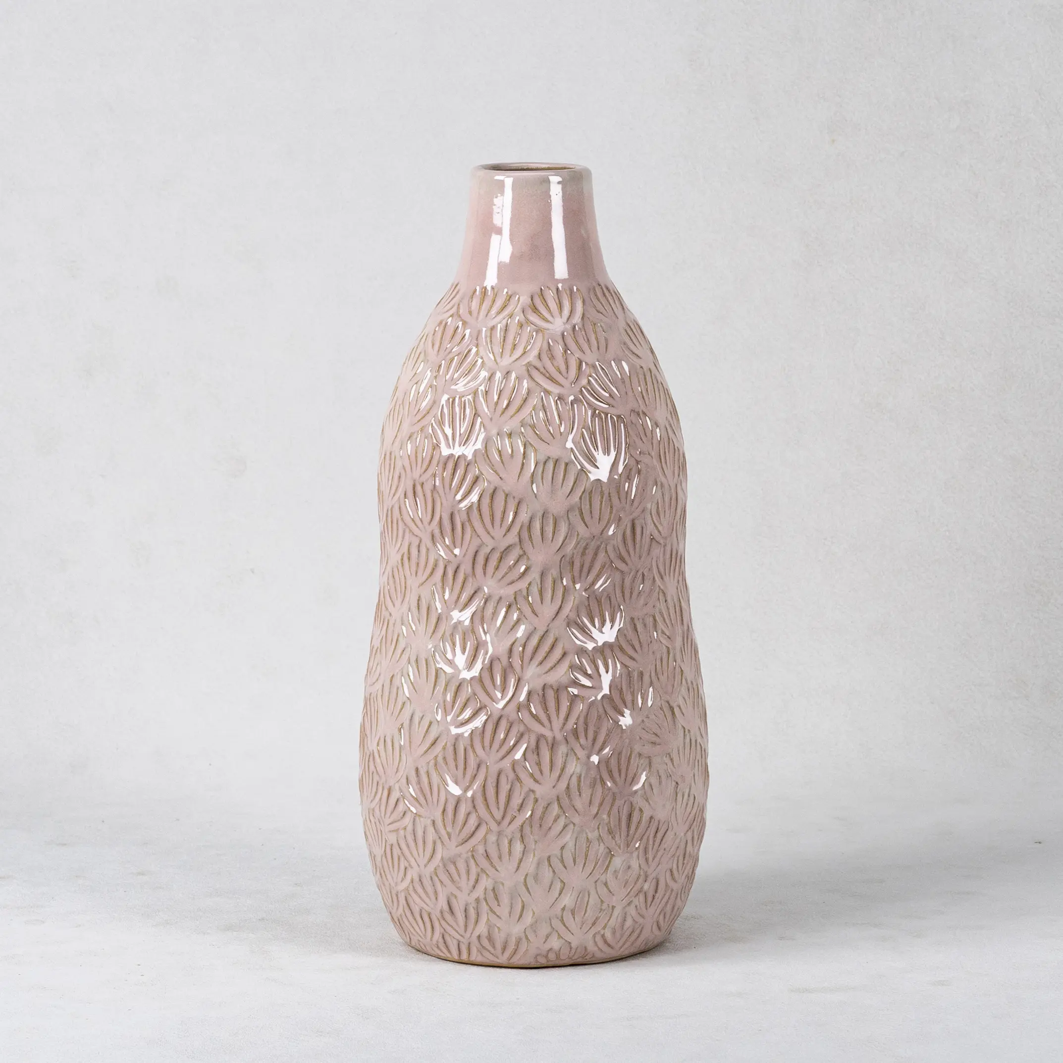 custom flower vases with leaf texture (3)