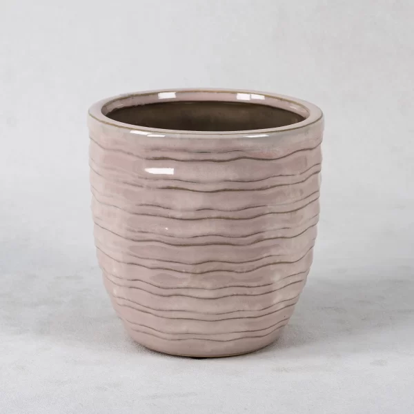 wholesale horizontal wave texture flower pots (4)