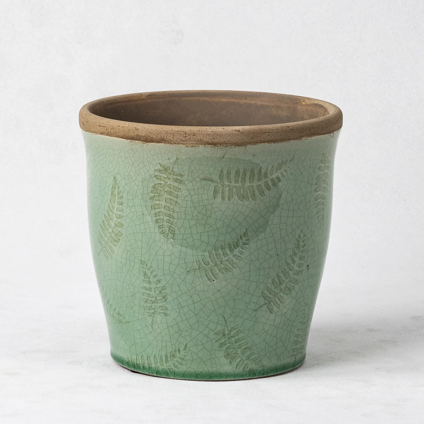 bulk glazed flower pots (5)
