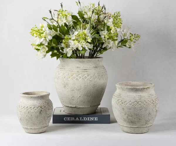 rustic finish ceramic pots wholesale (1)