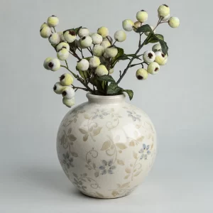 bulk floral vases with crackle glaze (5)