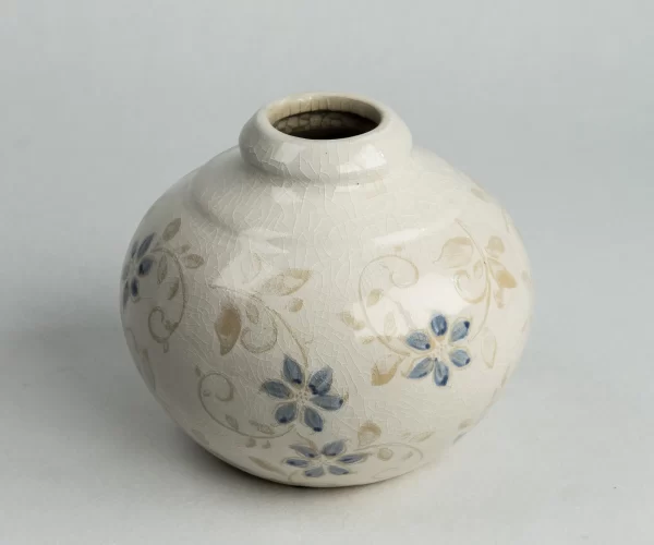 gloss vases wholesale with crackle aesthetics (8)