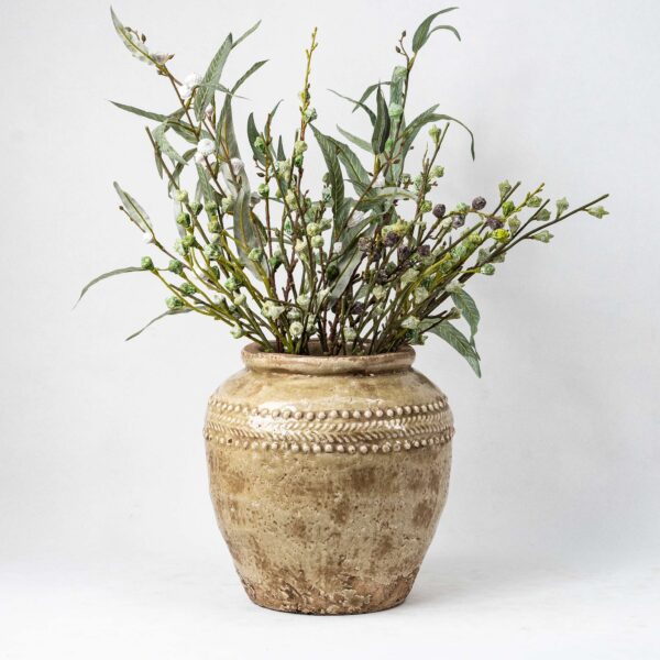 Wholesale Terra Cotta Plant Pot - Vertical Textures & Natural Patina