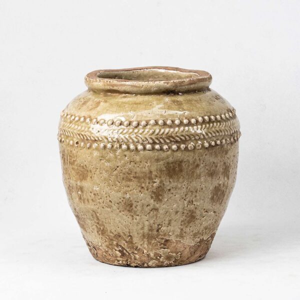 Wholesale Terra Cotta Plant Pot - Vertical Textures & Natural Patina